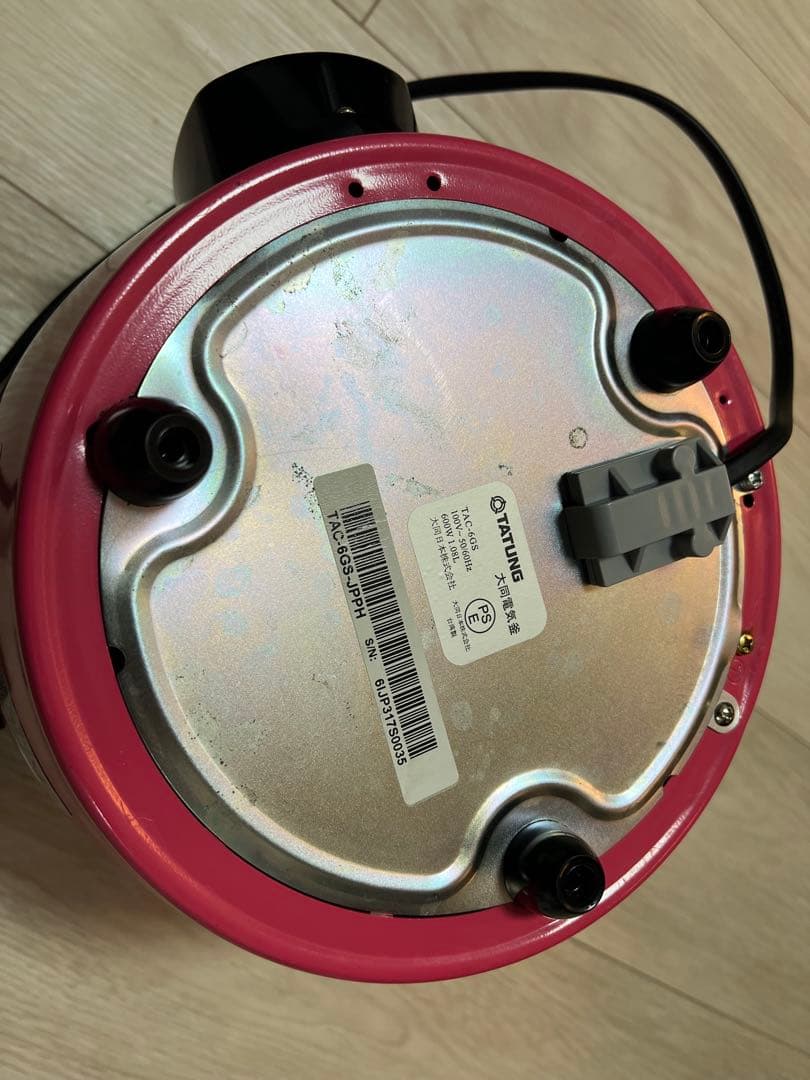 大同電気鍋 炊飯器 ピンク 保温機能付き