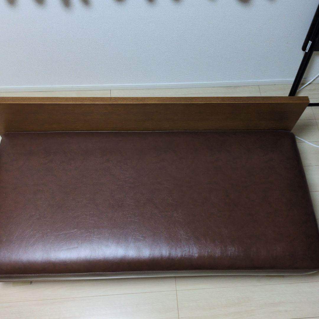 ◆unico◆wick◆2人掛けソファ◆ブラウン◆ウニコ◆ウィック◆チェア