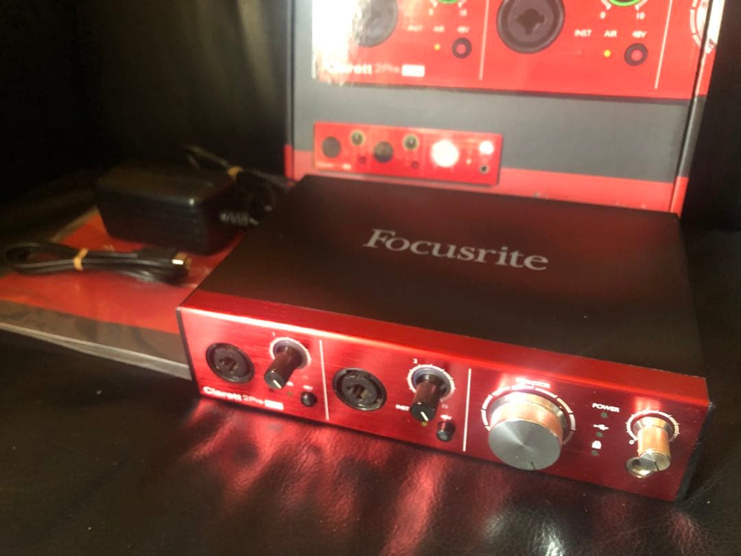 Focusrite Clarett 2Pre USB フォーカスライト