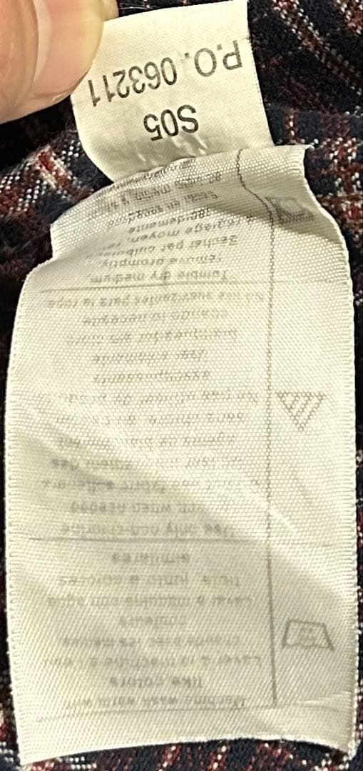 【希少】カーハート ダックシャツ ジャケット バーガンディ　4XL [特大]