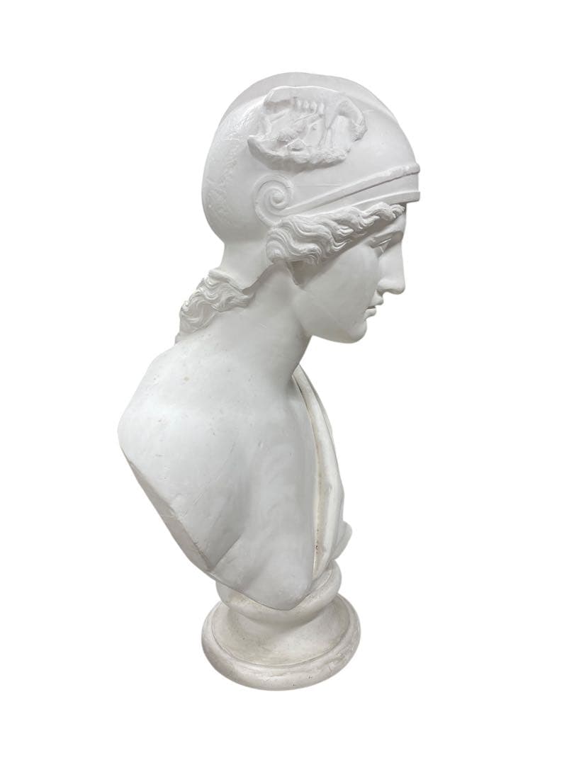 アマゾン胸像　石膏像