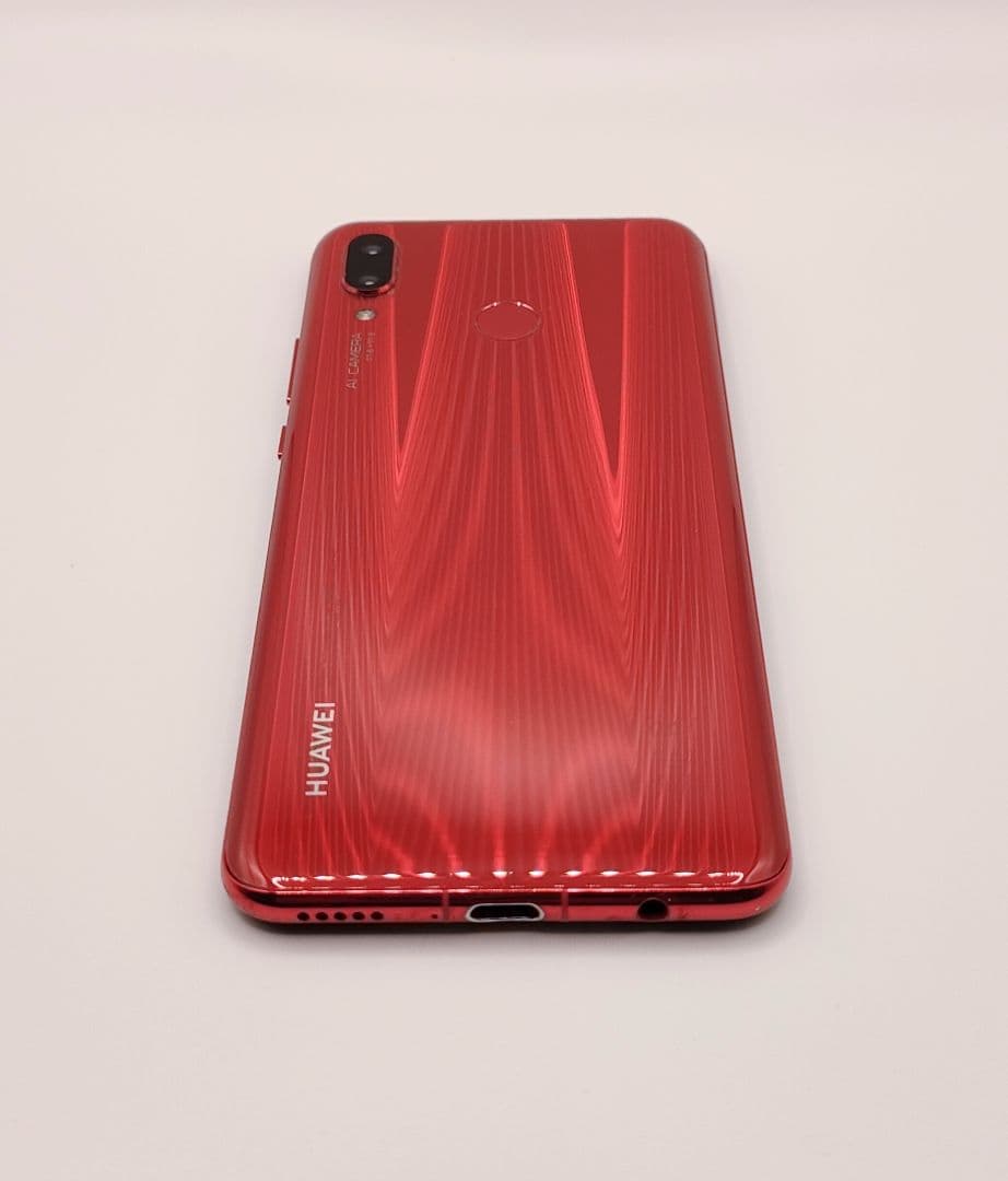 HUAWEI nova 3 レッド 128GB 本体