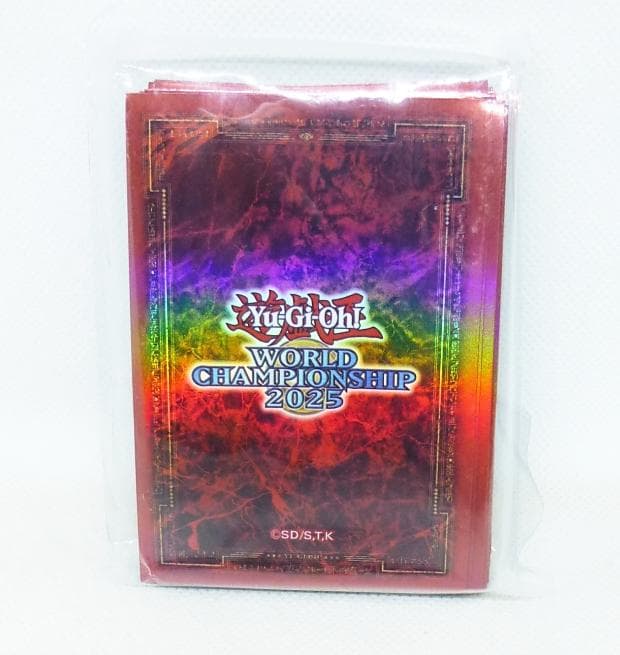 遊戯王 未使用45枚 WCS2025 赤 パリ スリーブ