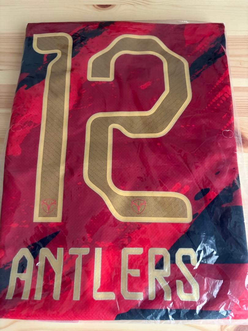 【国立限定400枚】鹿島アントラーズ 12番 ゴールドユニフォーム Lサイズ