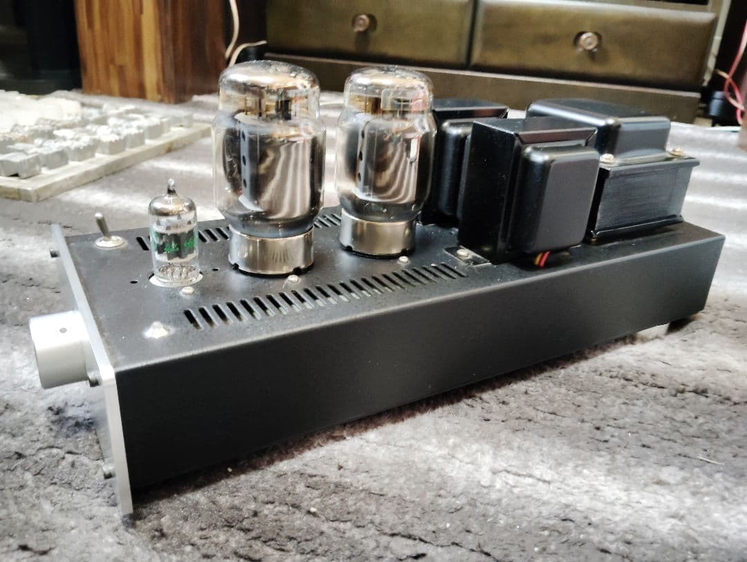 KT88 シングル ステレオパワーアンプ TU-888(キット) ジャンク