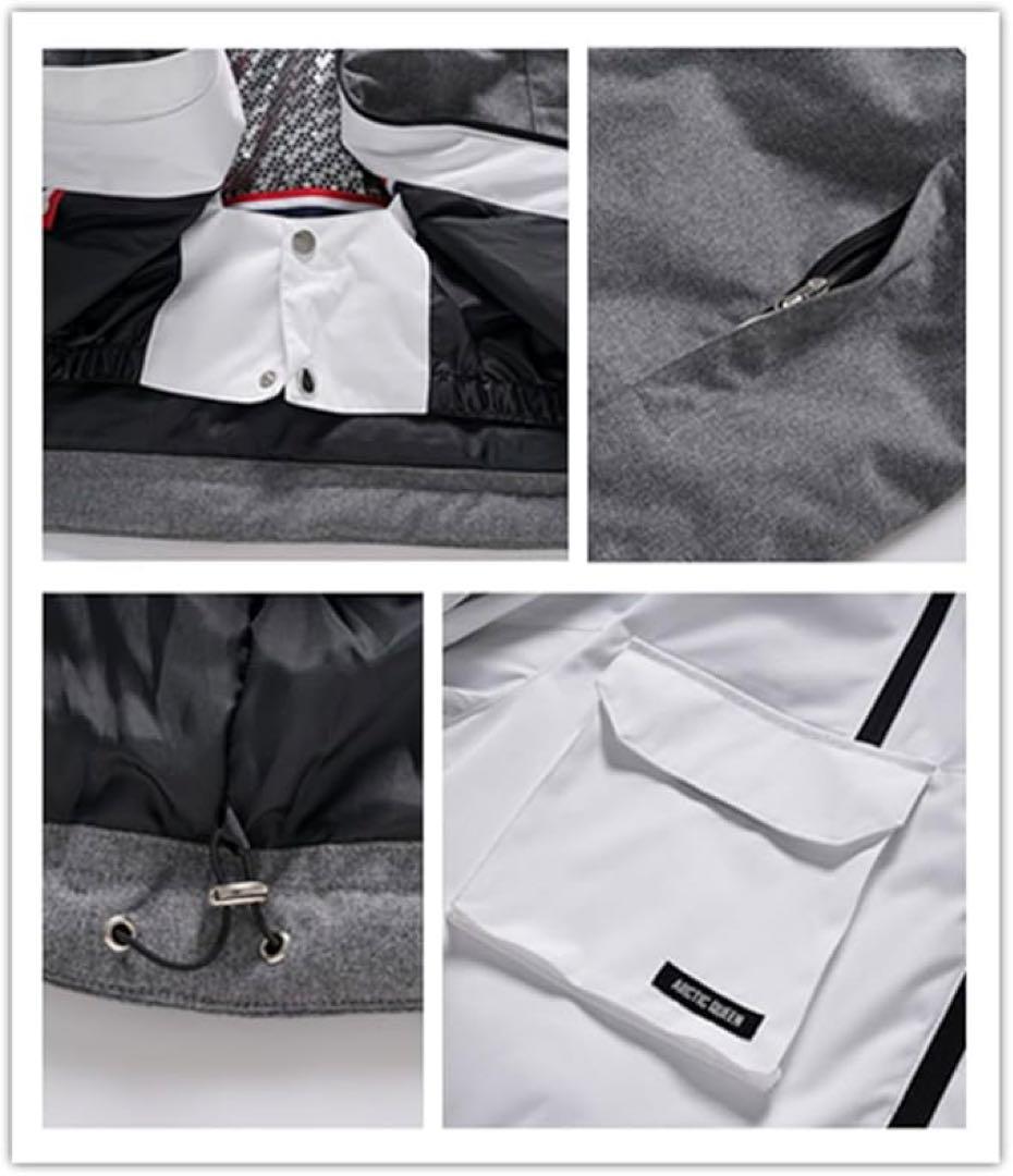 ARCTIC QUEEN スキー　スノボ　ウエア　上下セット　サイズL