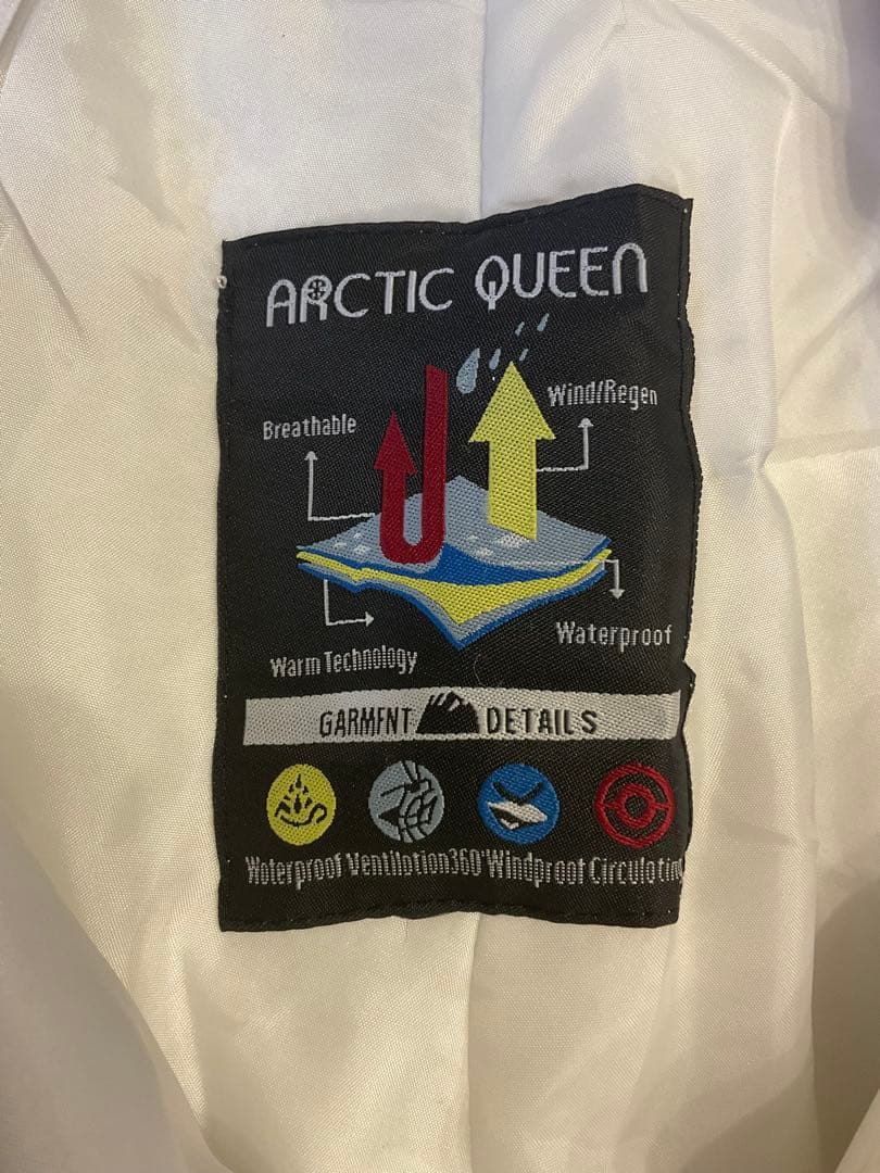 ARCTIC QUEEN スキー　スノボ　ウエア　上下セット　サイズL