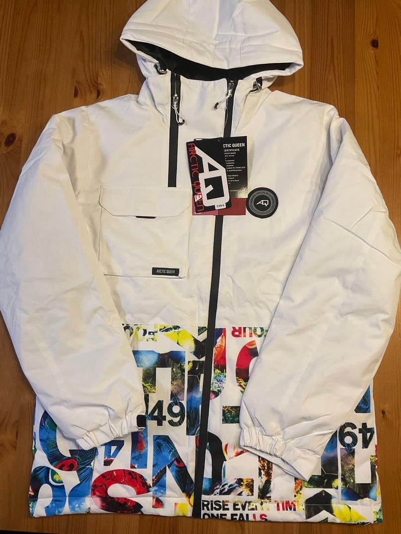 ARCTIC QUEEN スキー　スノボ　ウエア　上下セット　サイズL