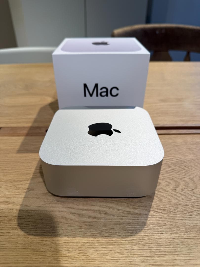 【ほぼ新品】Mac miniM4(2025)10コアCPU10コアGPU