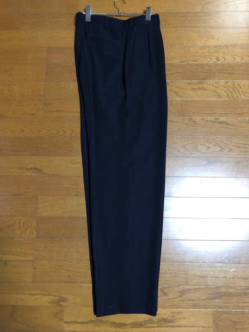 COMME des GARCONS HOMME ウールギャバセットアップネイビー