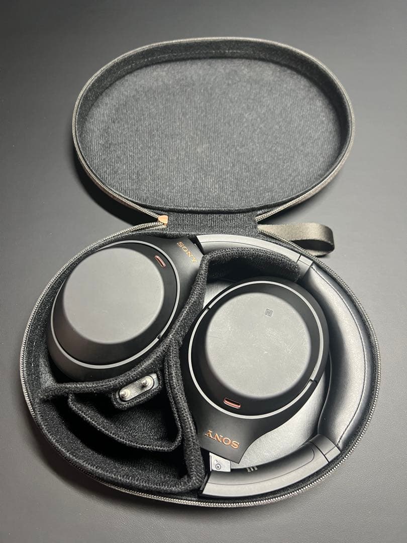 【美品】Sony WH-1000XM4 ブラック ノイズキャンセリング