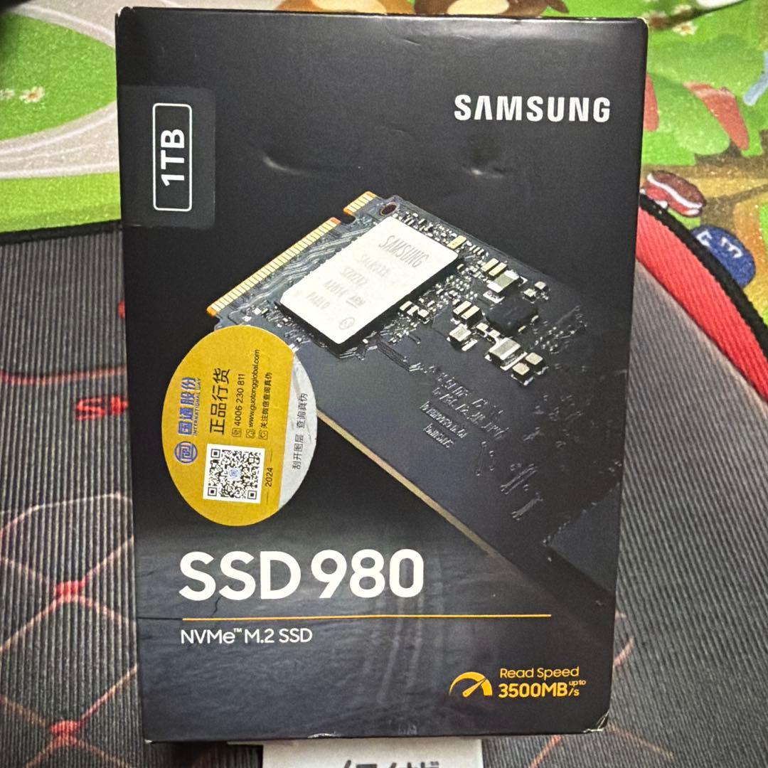 内蔵型SSD Samsung SSD 980 1TB NVMe M.2
