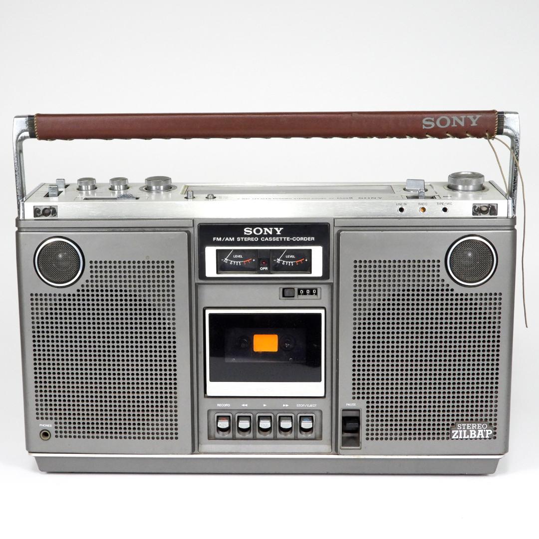 SONY FM/AM ステレオ カセットコンポ　動作未確認、ケーブル欠品の為、