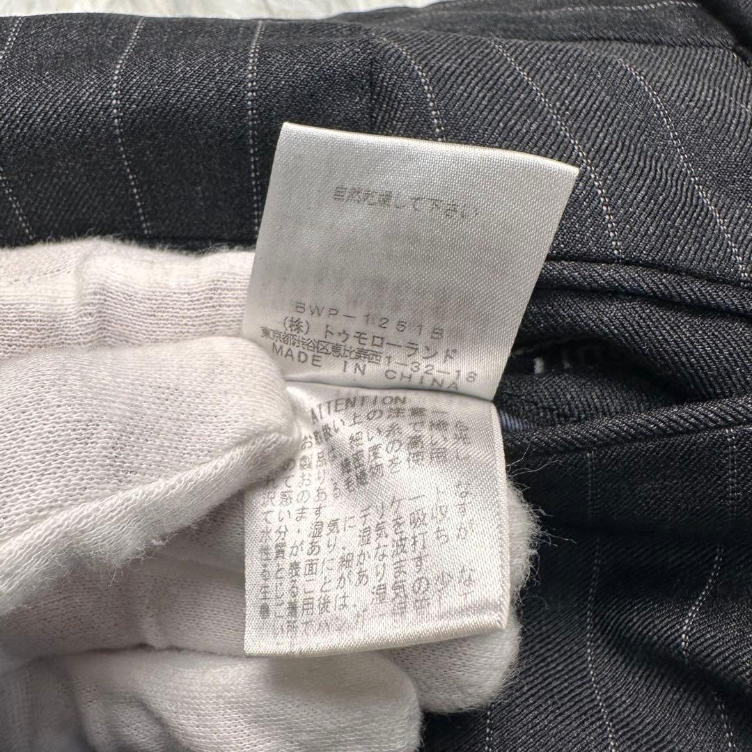 別注 美品 トゥモローランド ピルグリム×高級バルベラ セットアップ 総裏 46