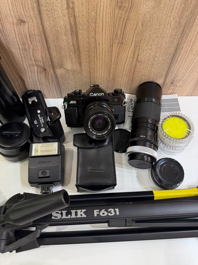 キヤノン CANON A-1　一眼レフ フィルムカメラ　セット