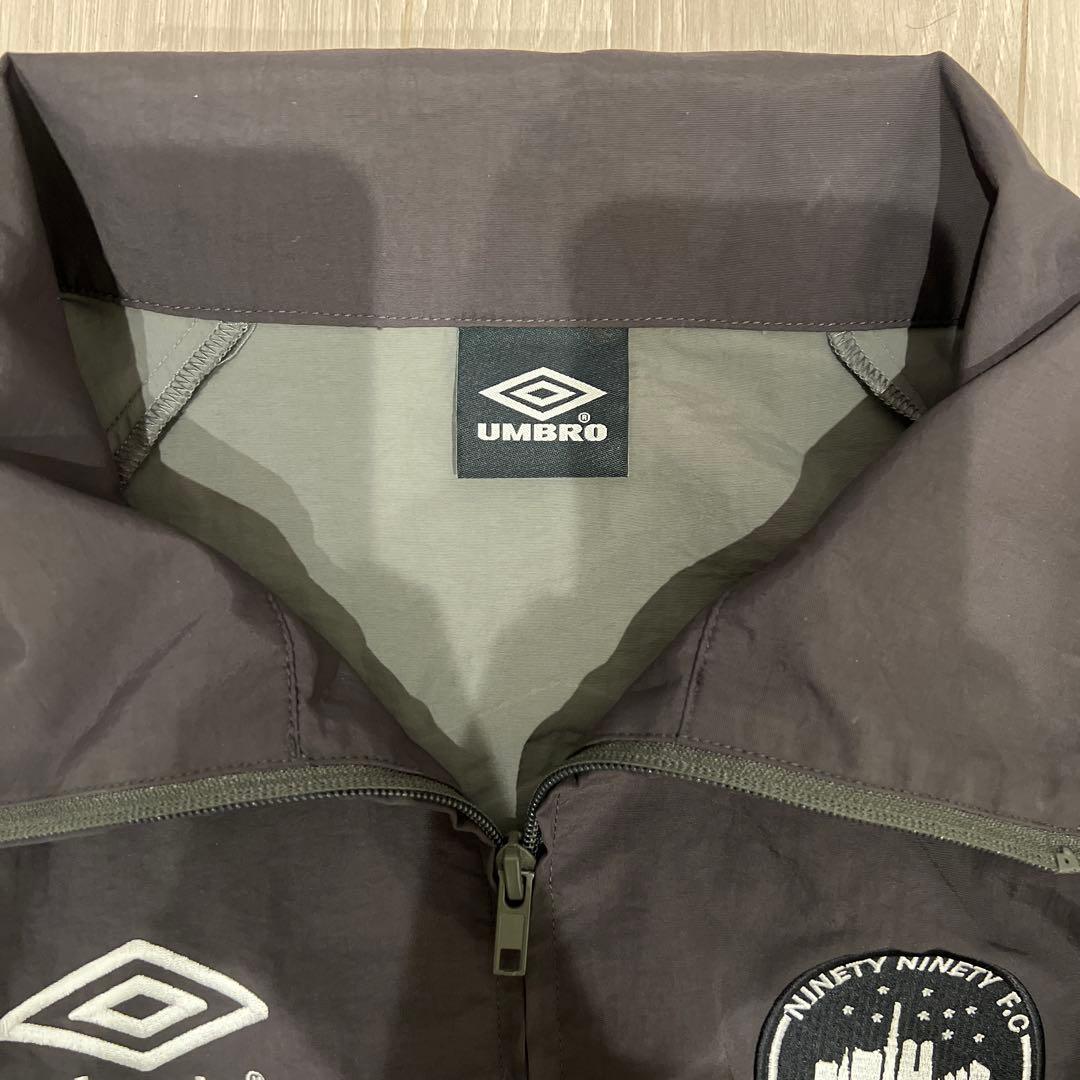 9090×Umbro City Logo Nylon Jacket