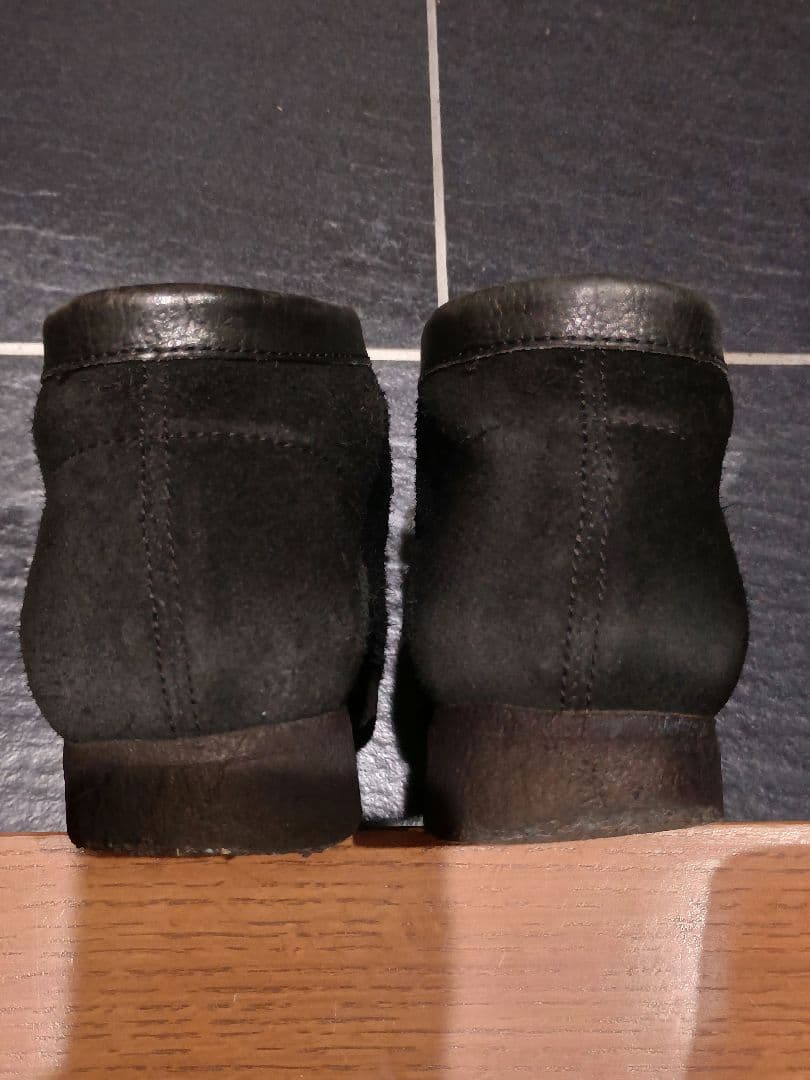 クラークス　ワラビーブーツ　ブラック　26cm