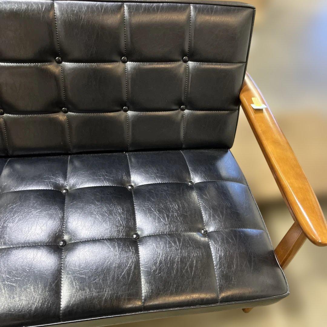 【カリモク60 】Kチェア◆2シーター ◇程度良好◆