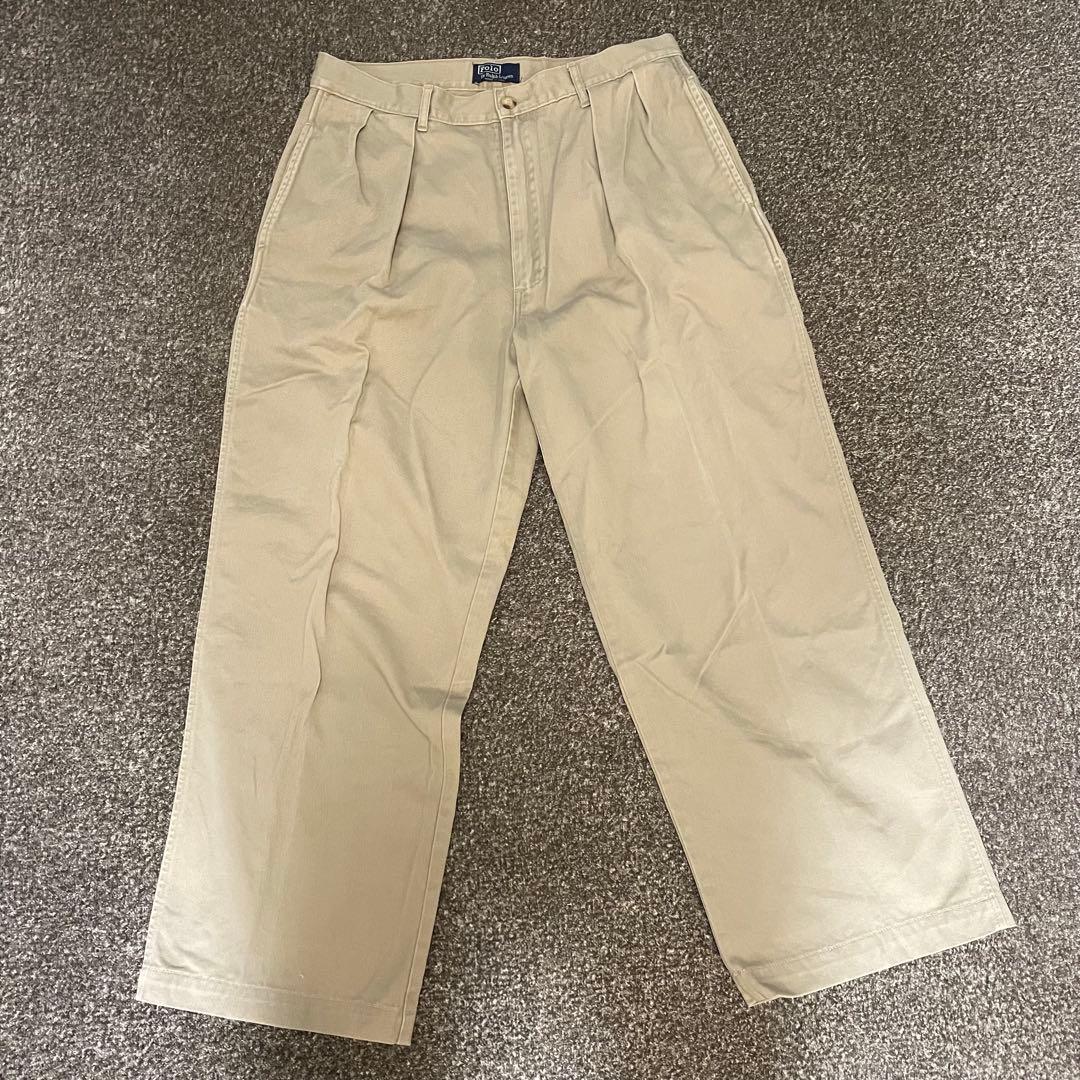 ポロラルフローレン　ポロチノ　USA製　インタック　ヴィンテージ