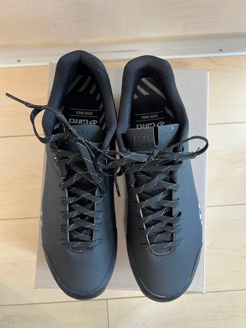 美品　GIRO PRIVATEER LACE 42 ビンディングシューズ　黒