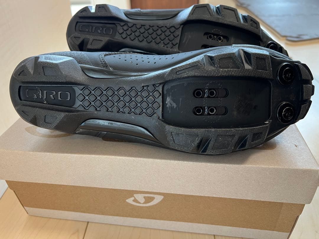 美品　GIRO PRIVATEER LACE 42 ビンディングシューズ　黒