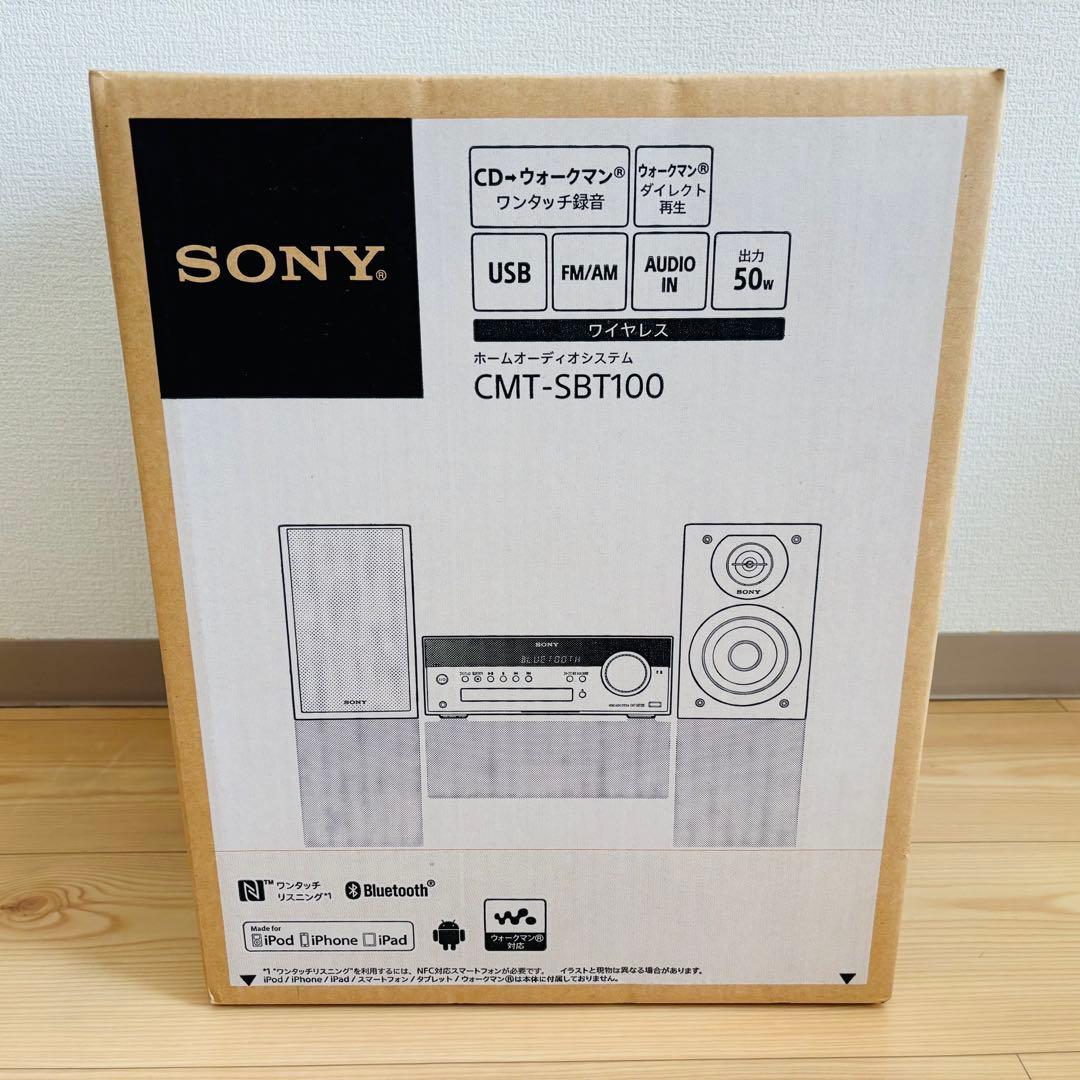 新品　ソニーマルチコネクトコンポCMT-SBT100
