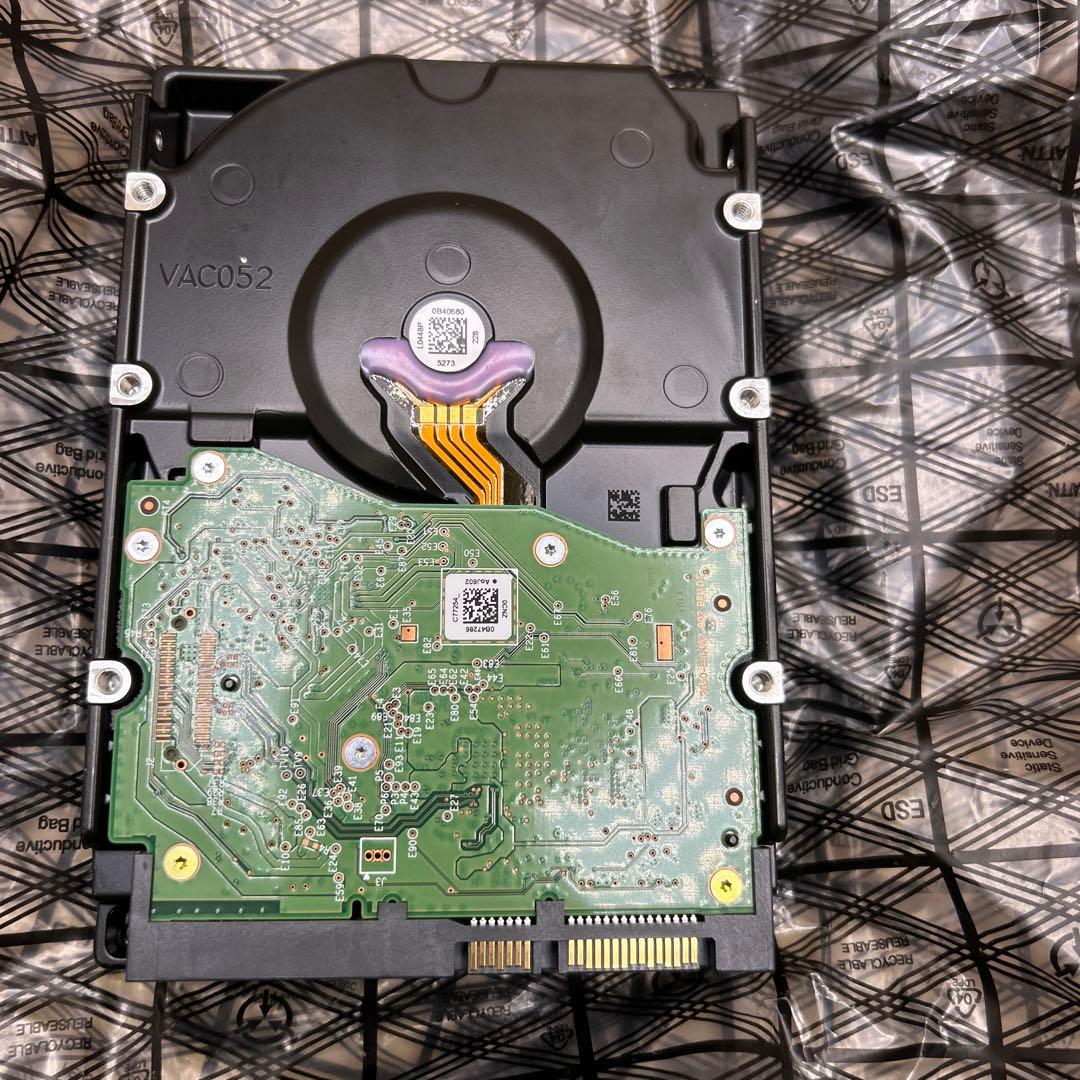 ジャンク　8TB WD Blue 内蔵 HDDWD80EAAZ