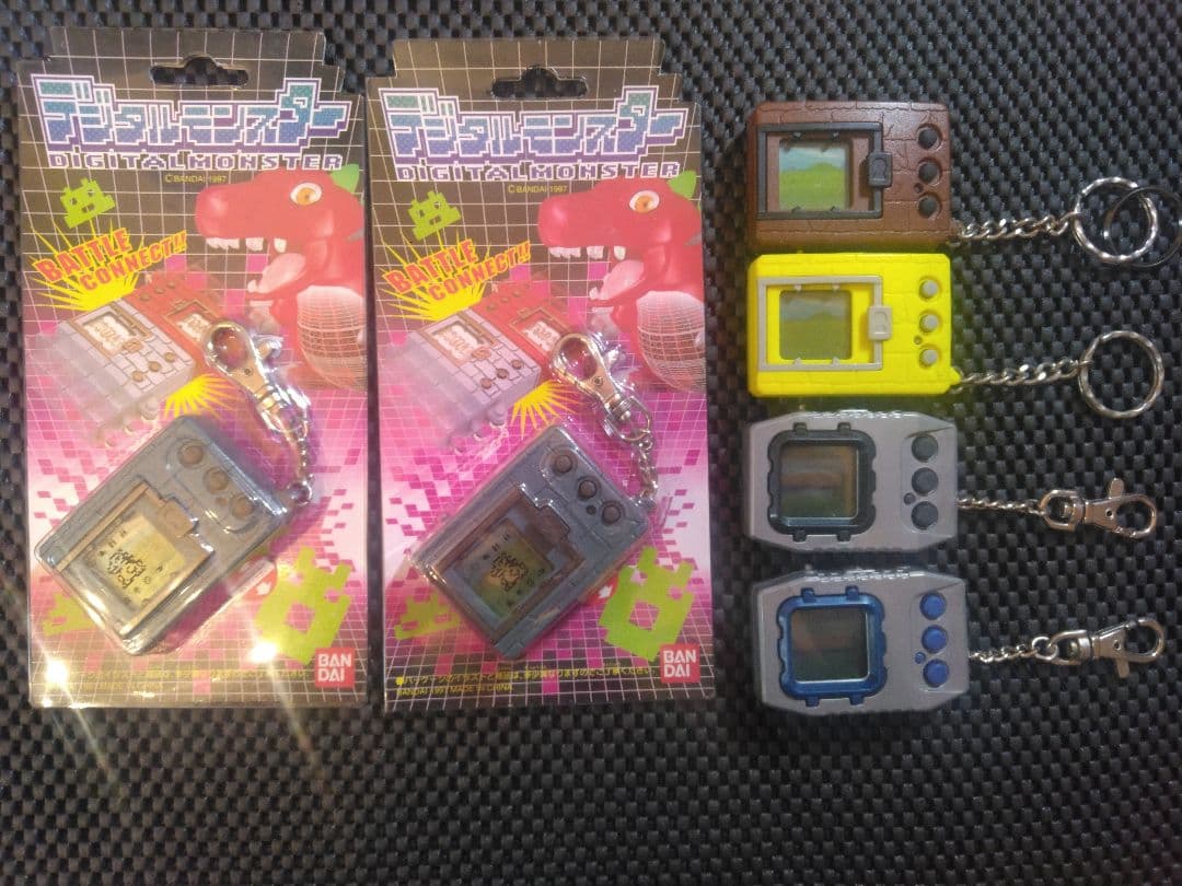 稀少【完備品】初代デジモン　グレー/ペンデュラム ver.1　グレー