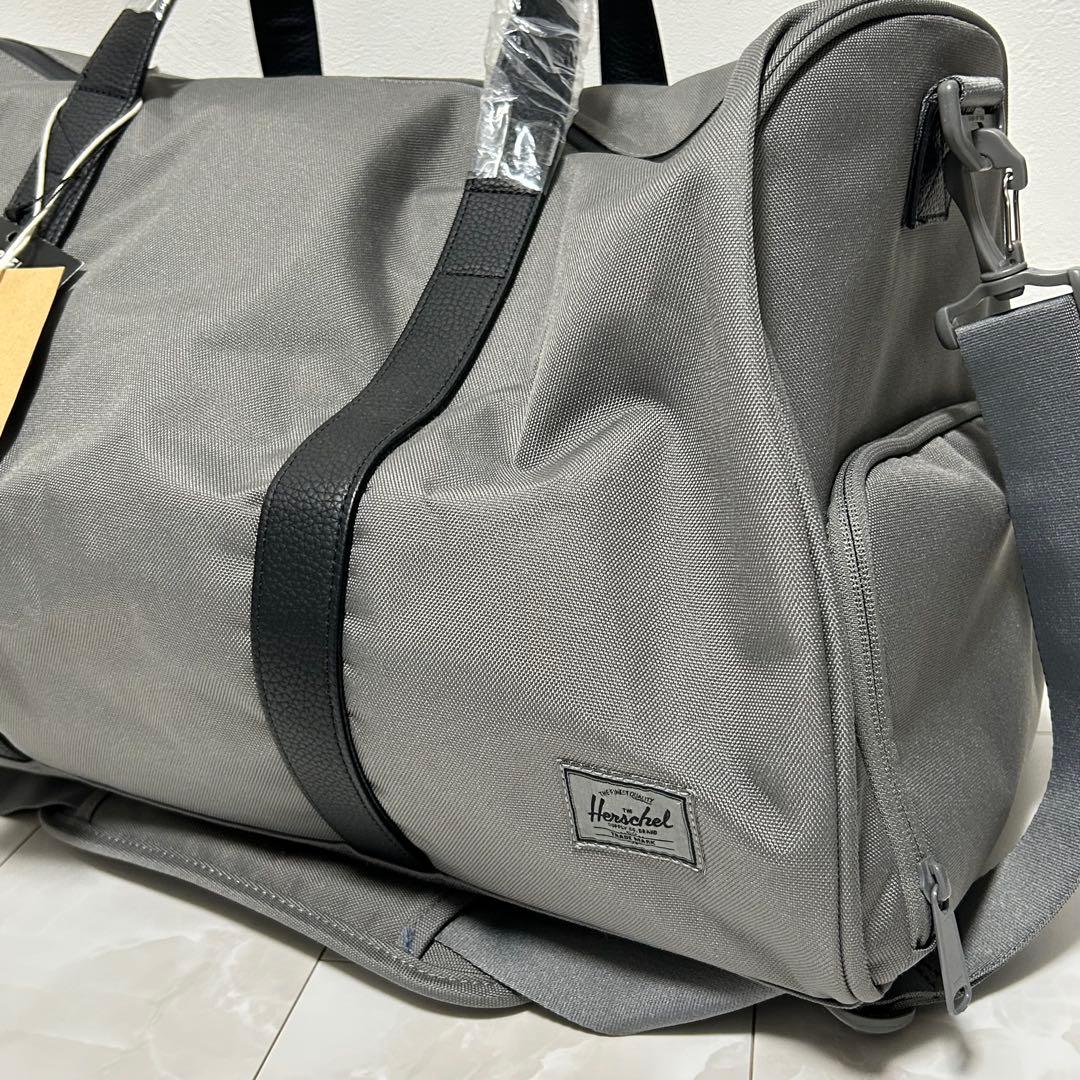 Herschel Novel Duffle グレー 43L ボストンバッグ