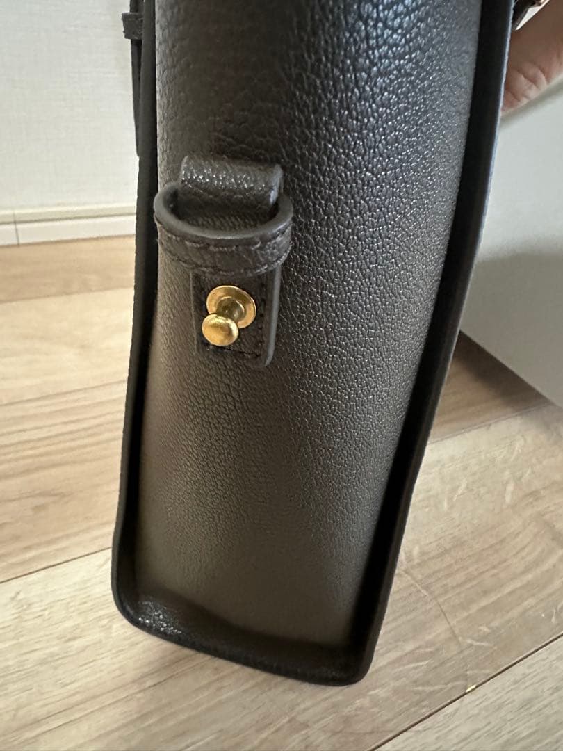 値下げ 極美品CHARLES&KEITE クラシックダブルハンドル トートバッグ