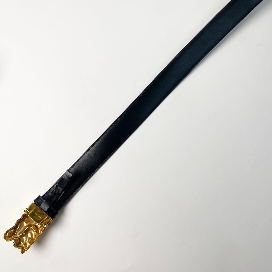 [入手困難] カルティエ Cartier ベルト エレファント 象 ゴールド.