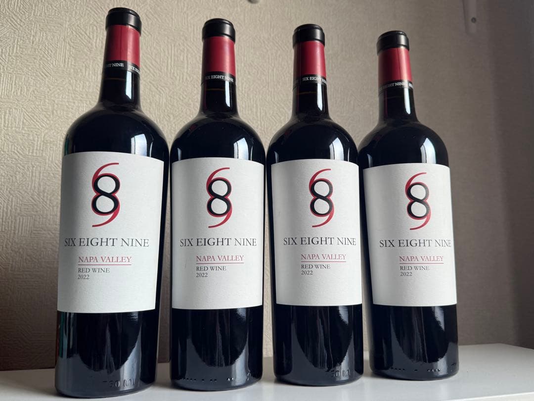 早い者勝ち！！ SIX EIGHT NINE 赤ワイン 2022 4本セット