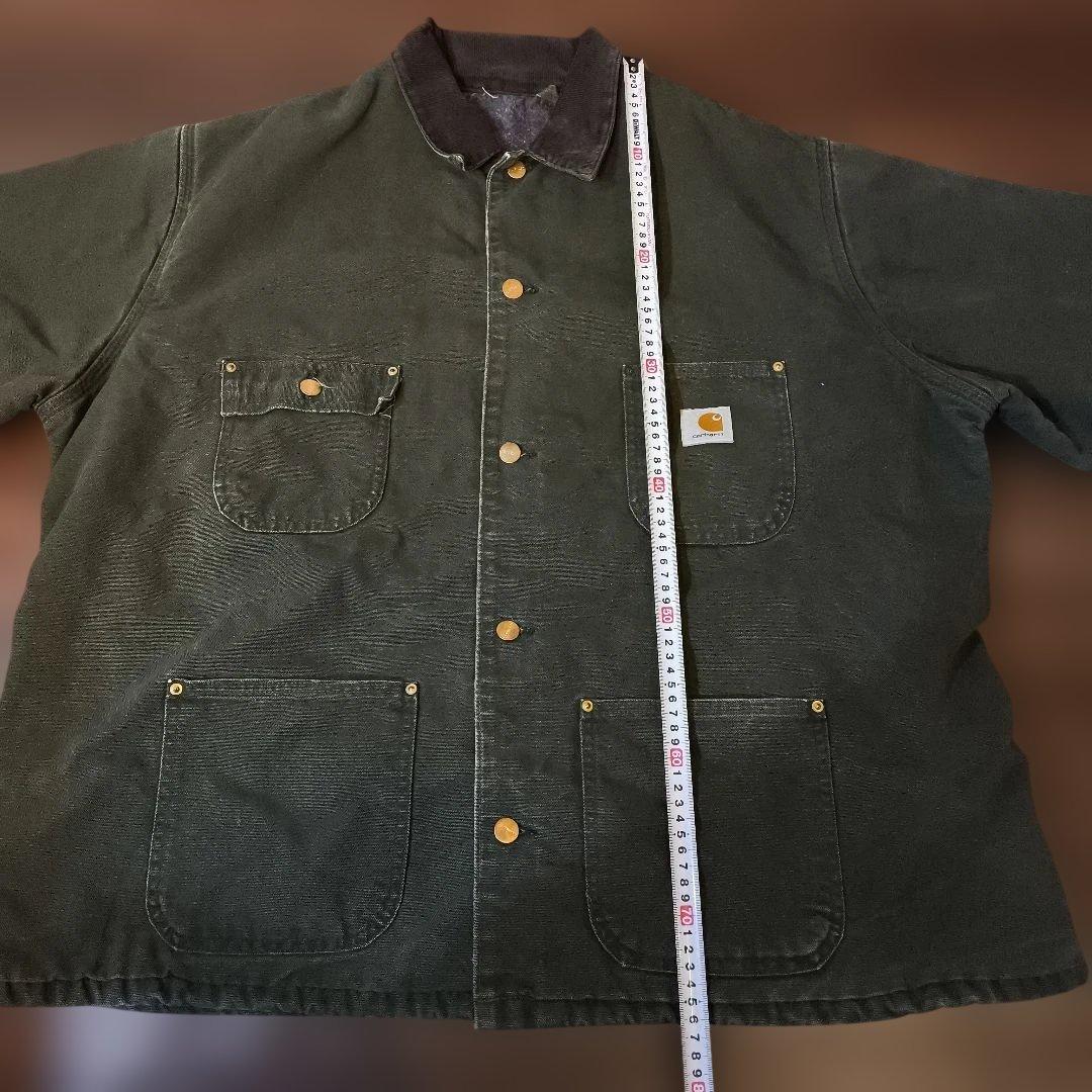 Vintage Carhartt ミシガンチョアコート USA製 希少　グリーン