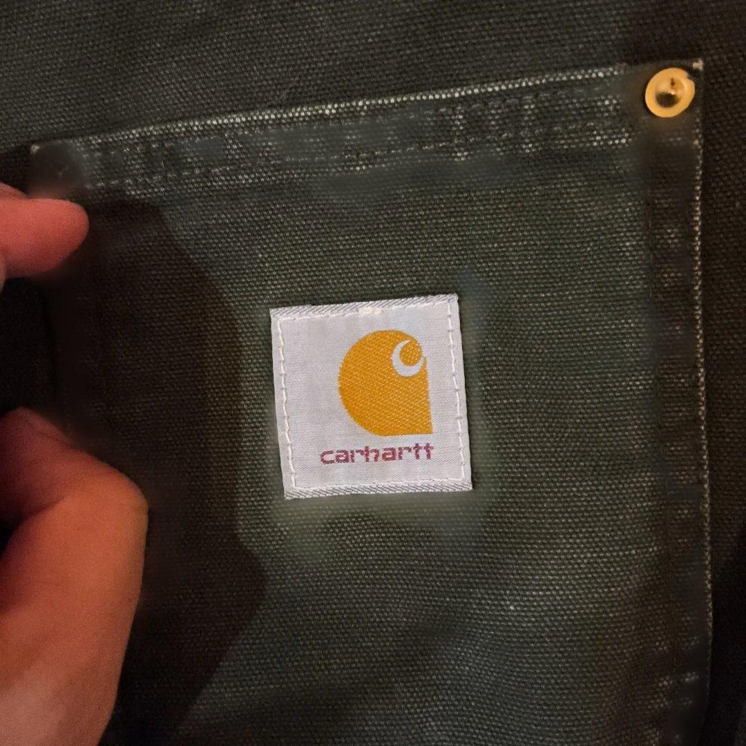 Vintage Carhartt ミシガンチョアコート USA製 希少　グリーン