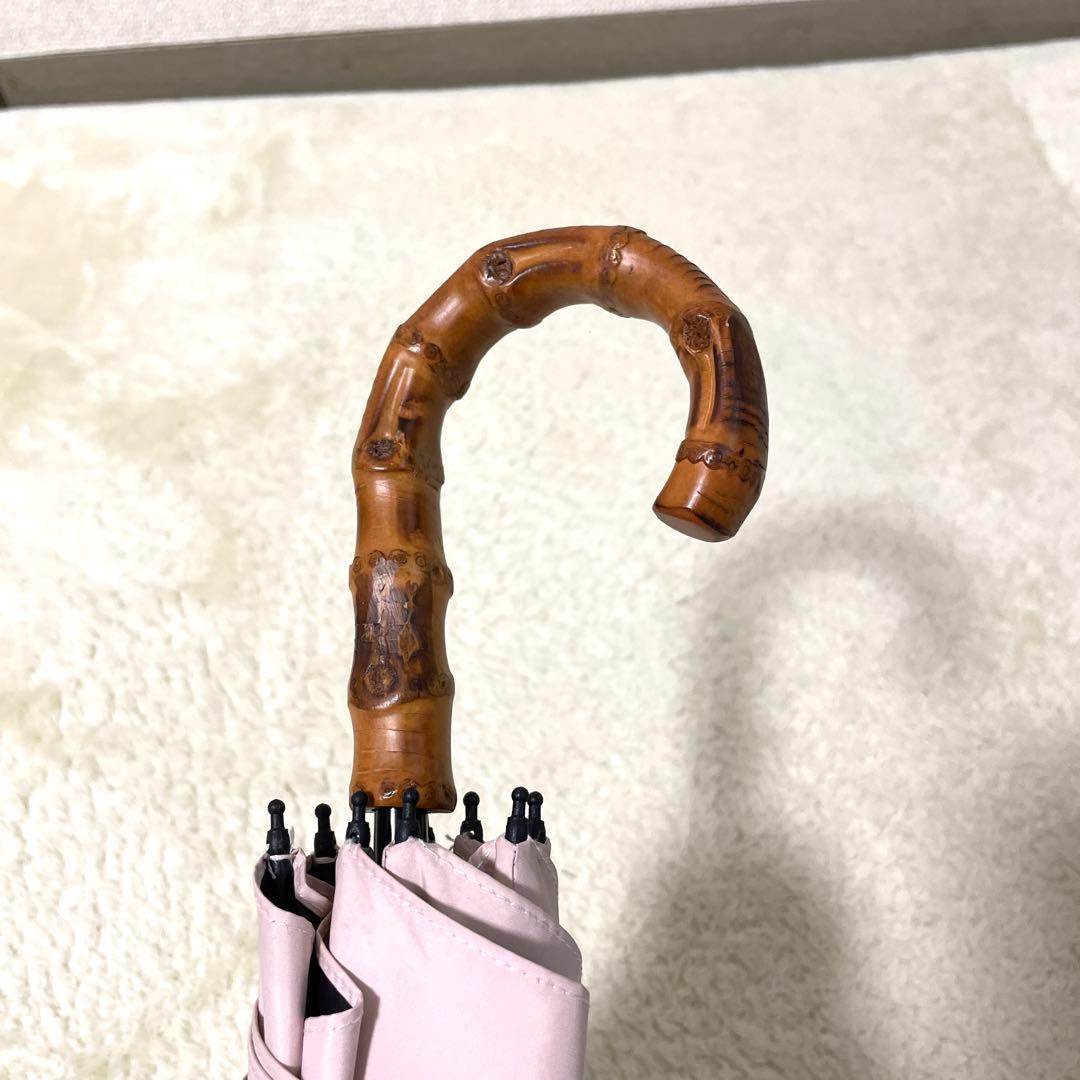 芦屋 ロサブラン 晴雨兼用 ネイビー ピンク 日傘