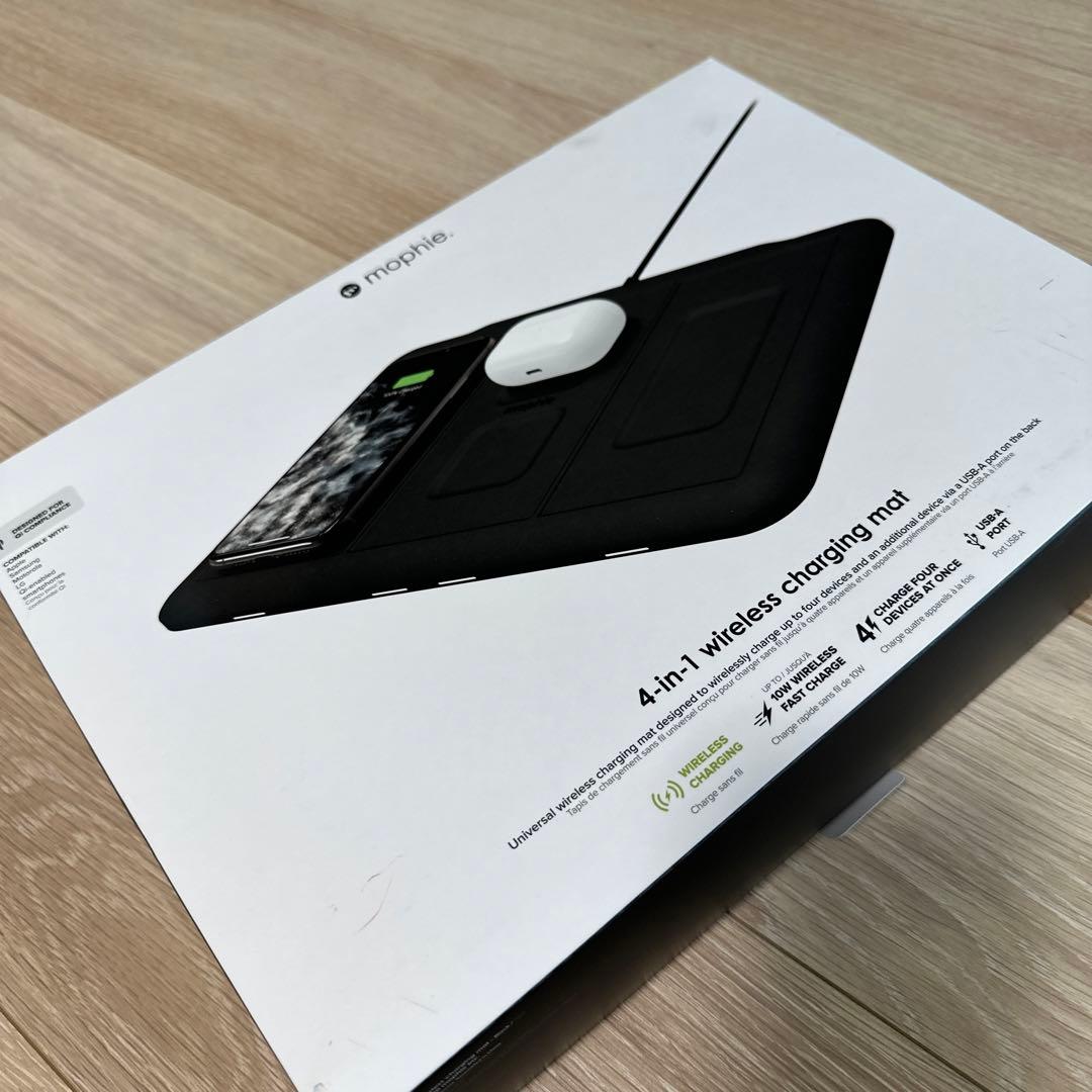 4-in-1 ワイヤレス充電マット