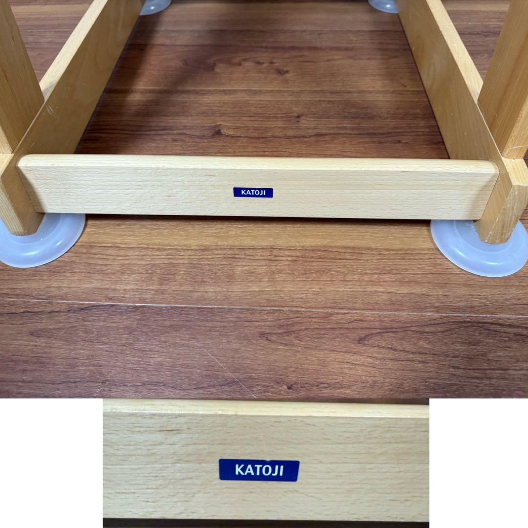 【美品】KATOJI カトージ プレミアム ベビーチェア ハイチェア 22380