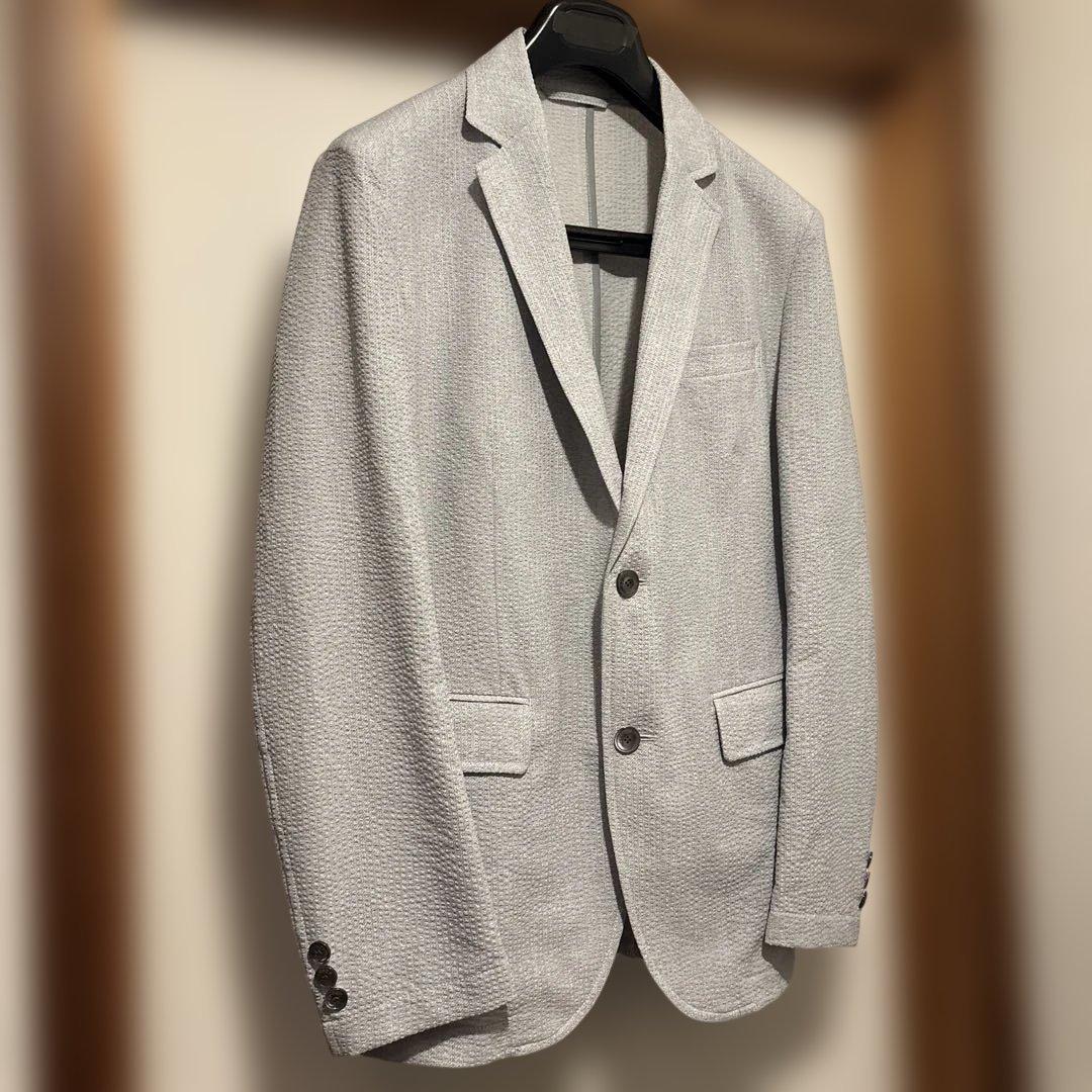[✨極美品✨]EPOCA UOMOグレー テーラードジャケット Mサイズ
