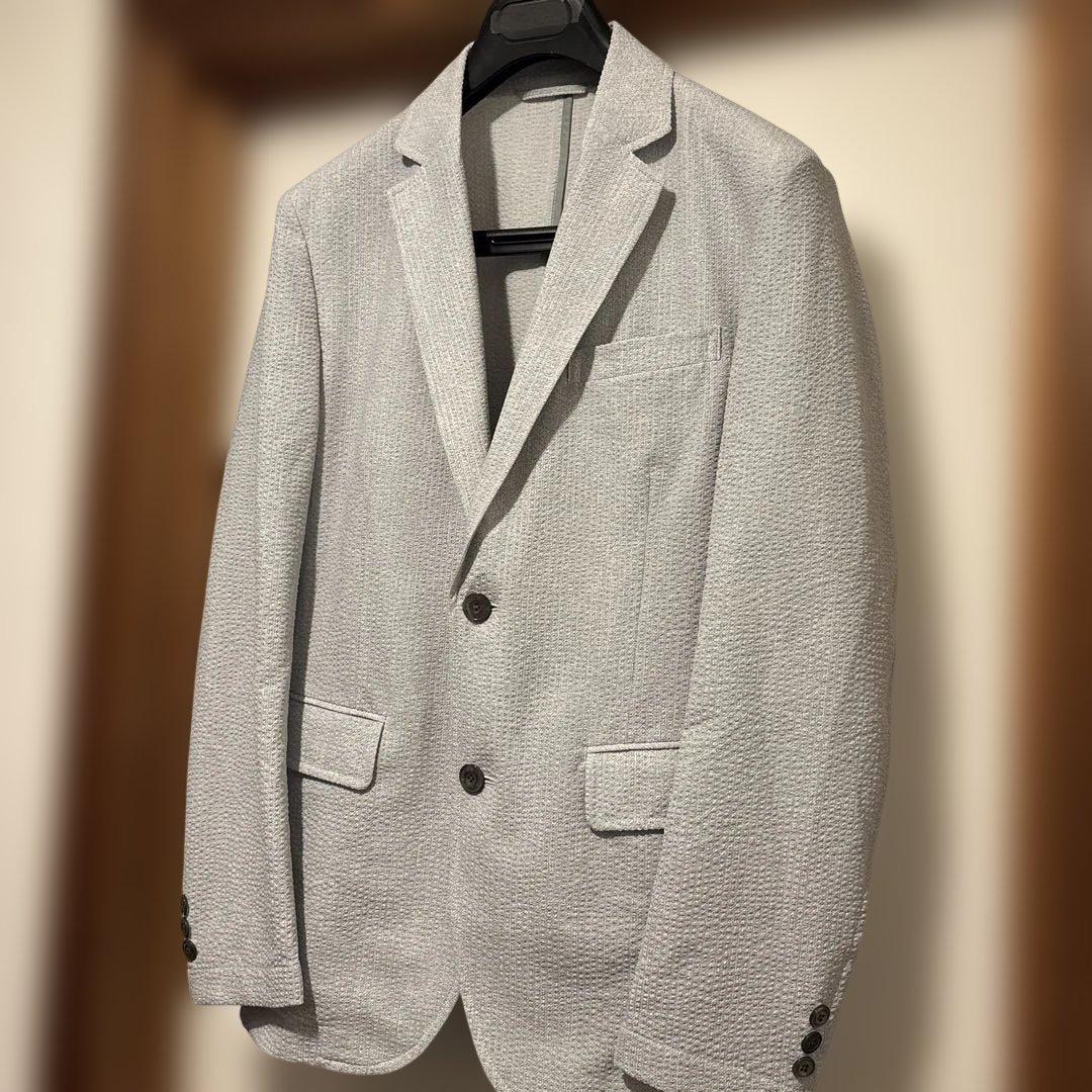 [✨極美品✨]EPOCA UOMOグレー テーラードジャケット Mサイズ