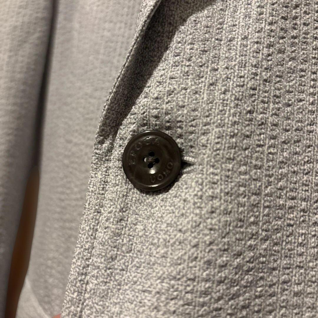 [✨極美品✨]EPOCA UOMOグレー テーラードジャケット Mサイズ