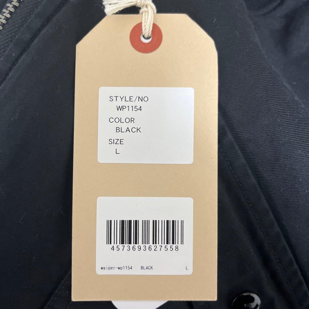 WAIPER.inc CWU-7/P メカニックジャケット ブラック Lサイズ