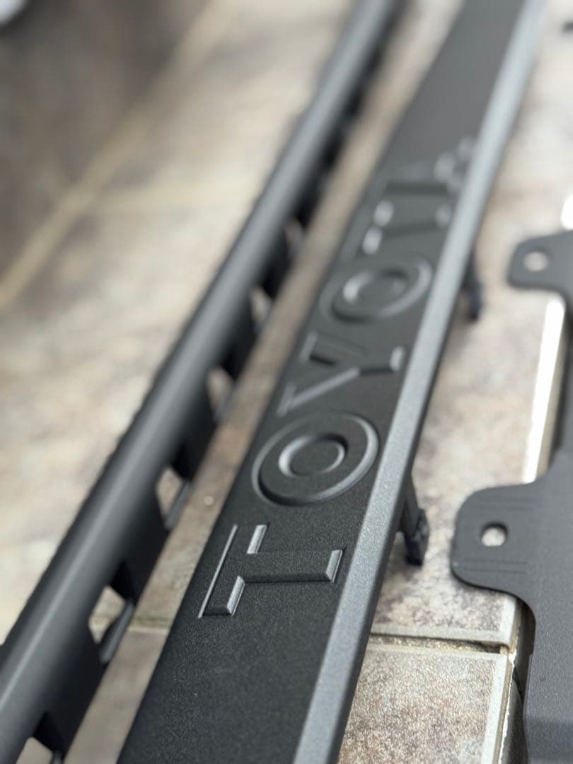 ランドクルーザー250 グリル　リア　ロアバンパー　ラプターライナー塗装