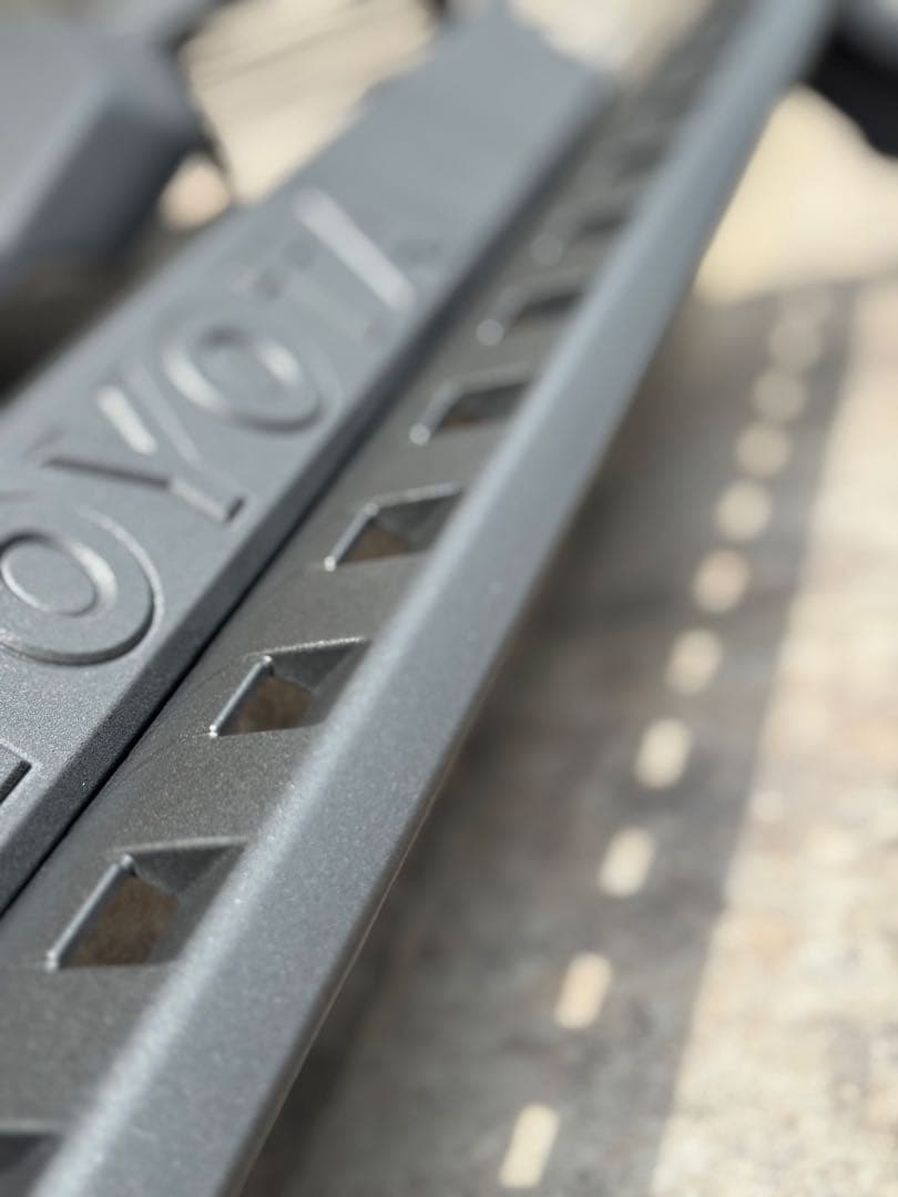 ランドクルーザー250 グリル　リア　ロアバンパー　ラプターライナー塗装