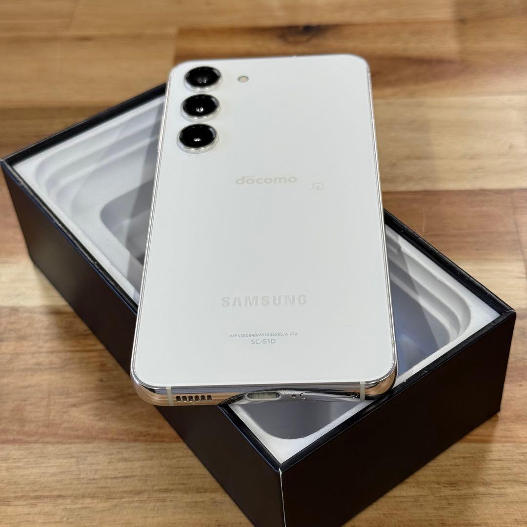 ハ*ー様 新品同様Galaxy S23 256gb SC-51D 国内版SIMフ