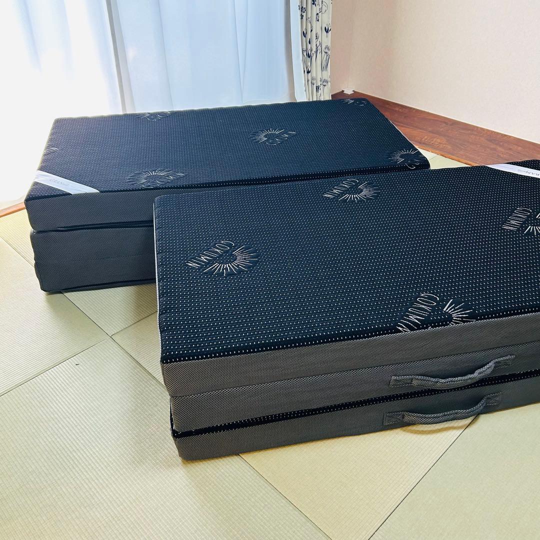 【ほぼ新品】GOKUMINマットレス セミダブル 2層高反発 (2枚目)