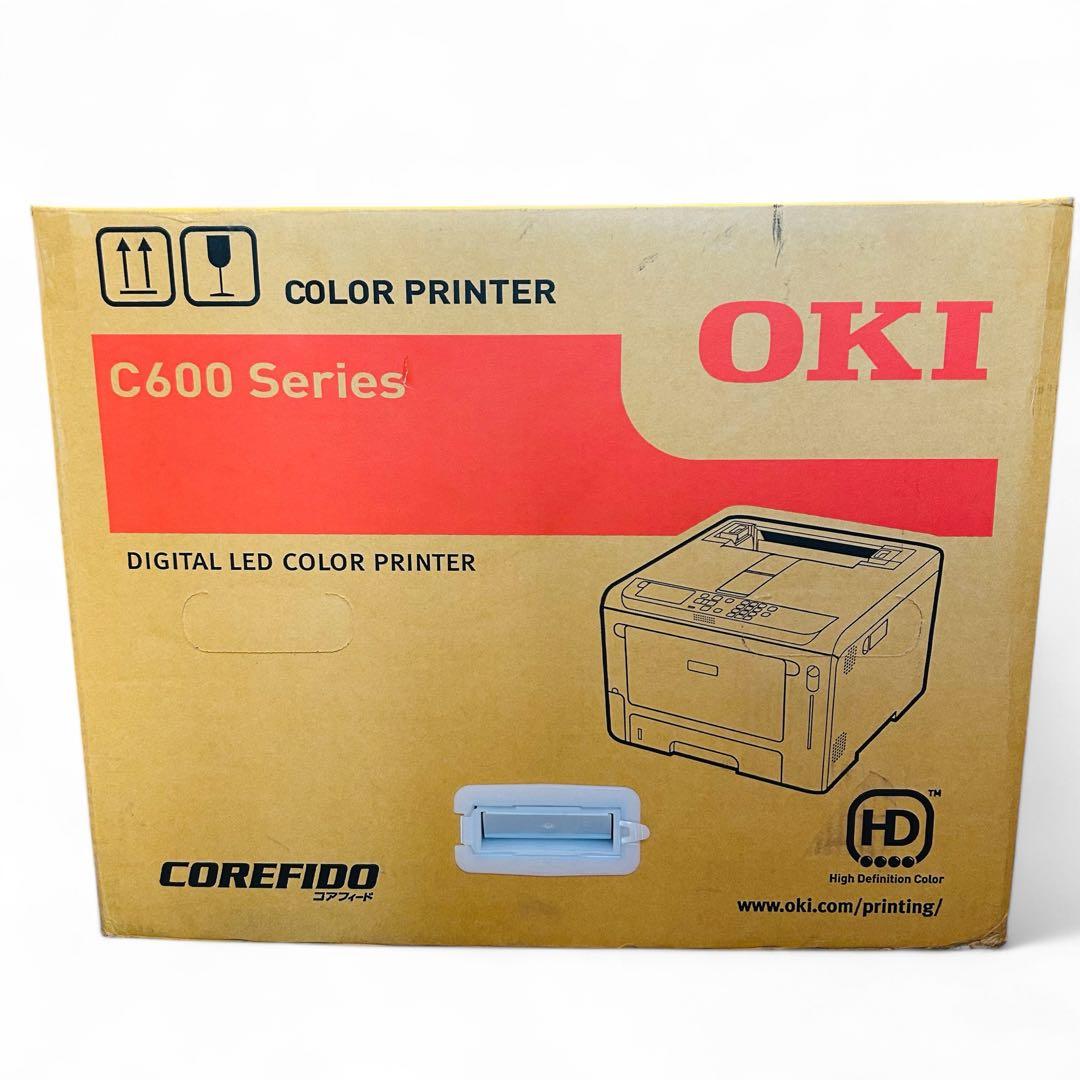 【未使用】OKI A4カラーLEDプリンター C650dnw