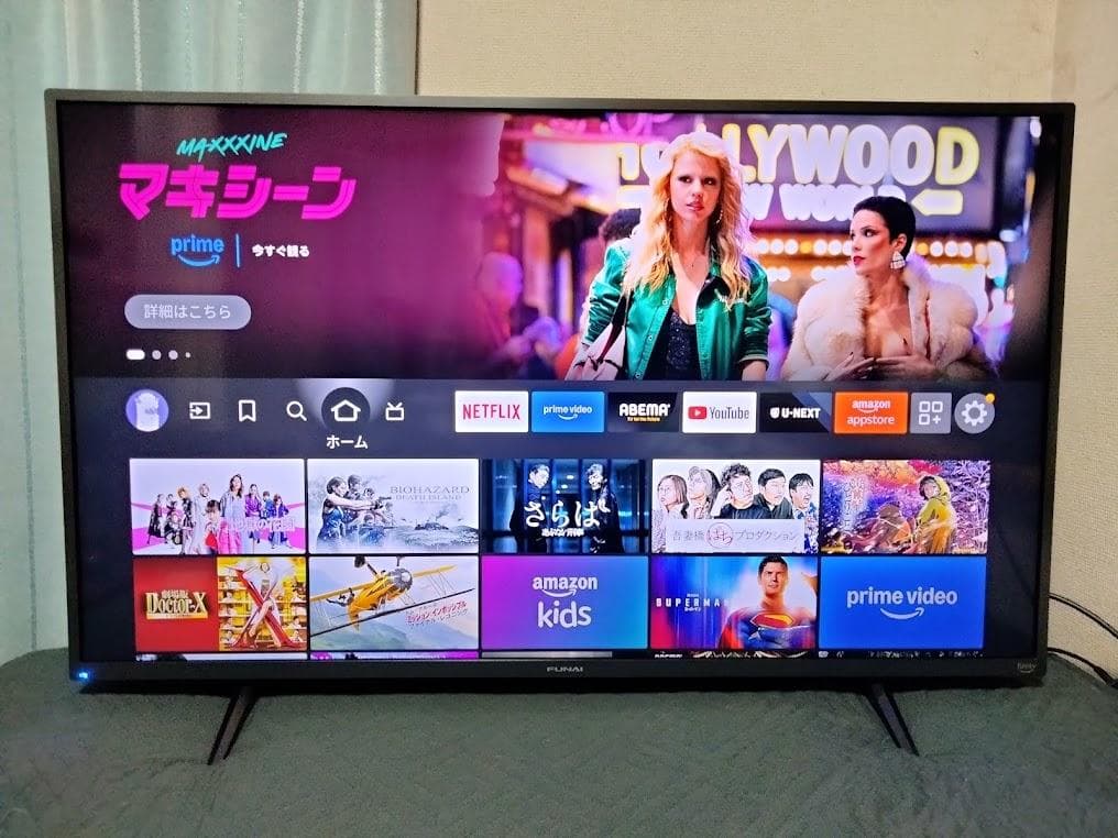 横浜駅から３０Km以内は無料配送 2022年製 43インチ 4Kテレビ