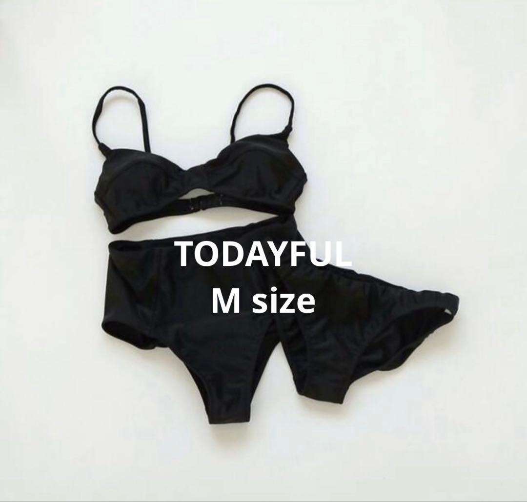 TODAYFUL パッチワークスイムウェア Mサイズ