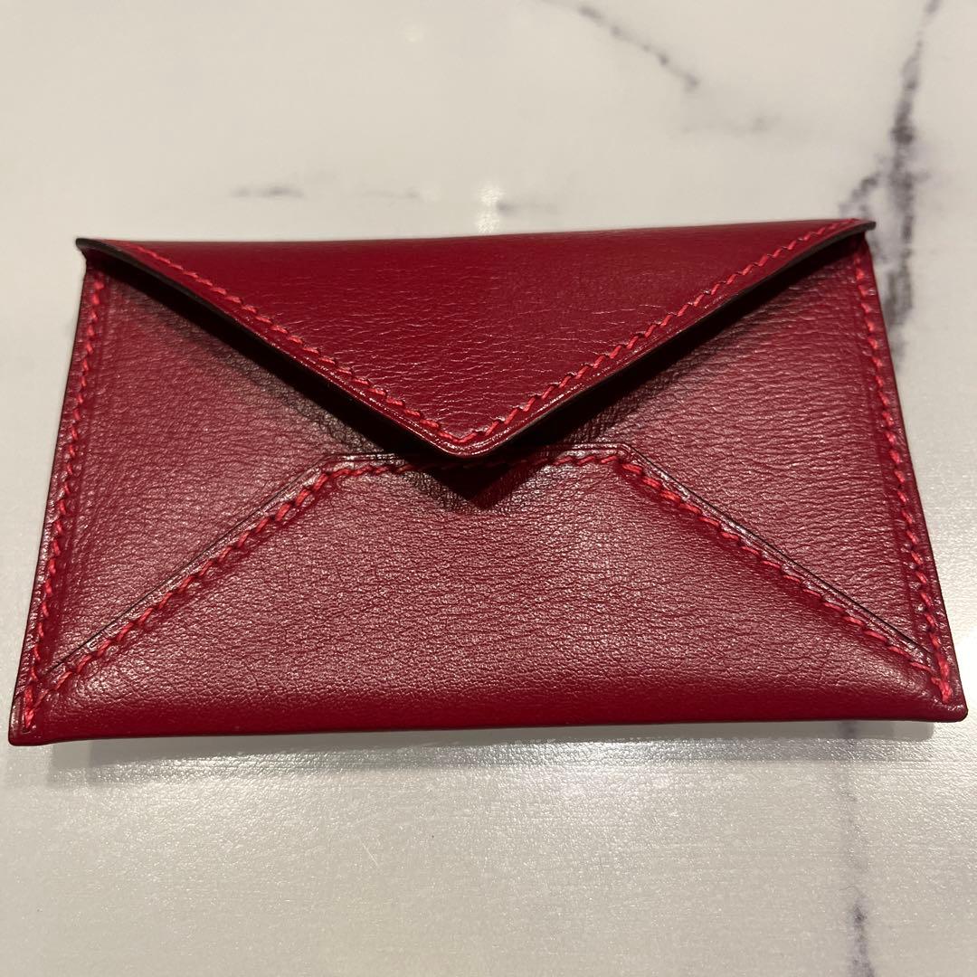 HERMES エルメス　エンベロープ名刺入れ 新品未使用、箱入り。