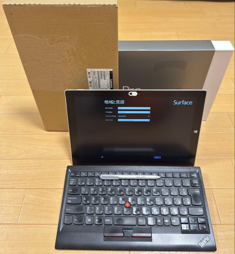 【美品】Surface pro3+ドック+キーボード　欠品なし